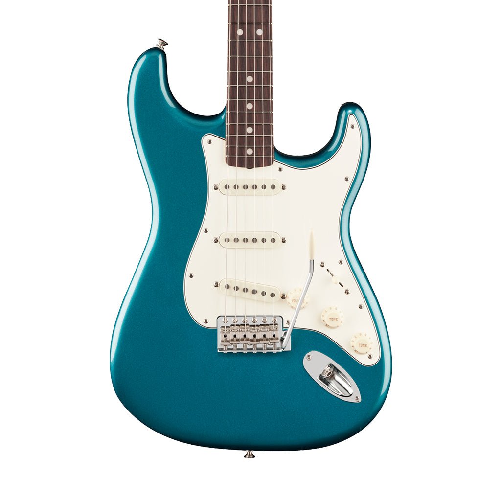 Fender Vintera III Late 60s Stratocaster Rosewood Electric Guitar - Ocean Turquoise Electric Guitars Sky Music