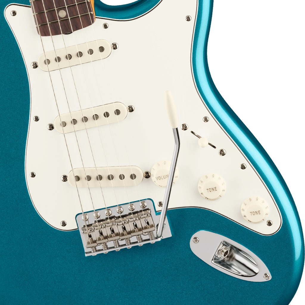 Fender Vintera III Late 60s Stratocaster Rosewood Electric Guitar - Ocean Turquoise Electric Guitars Sky Music