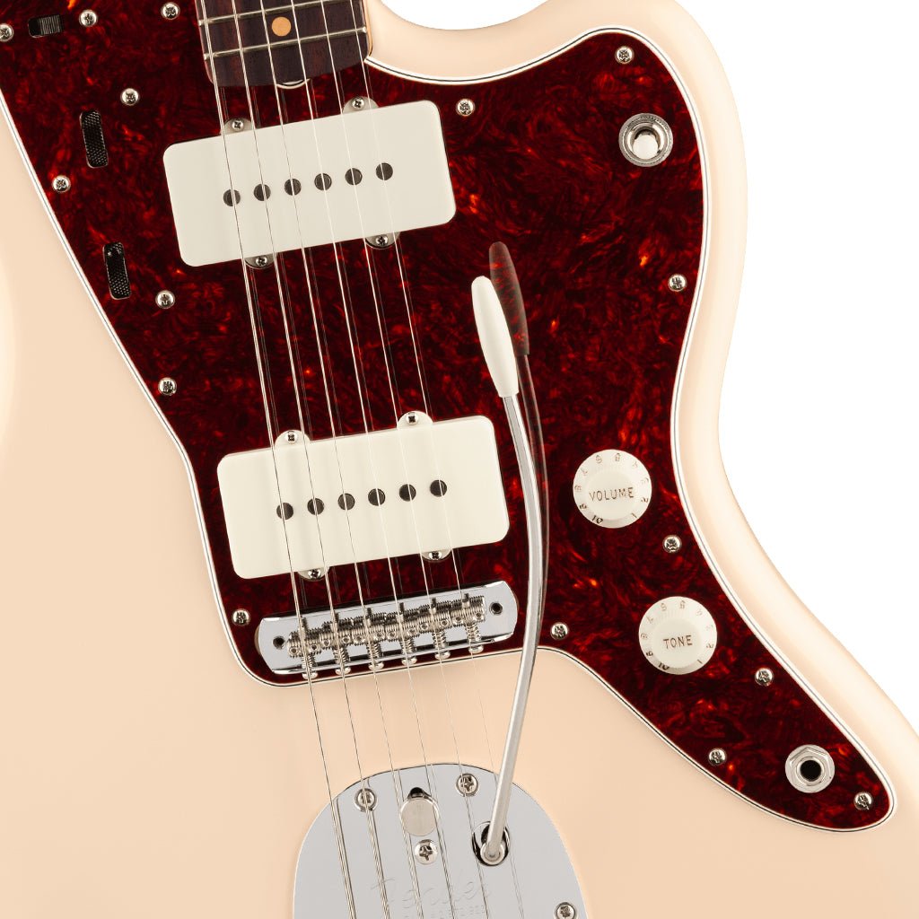 Fender Vintera III Mid 60s Jazzmaster Rosewood Electric Guitar - Olympic White Electric Guitars Sky Music