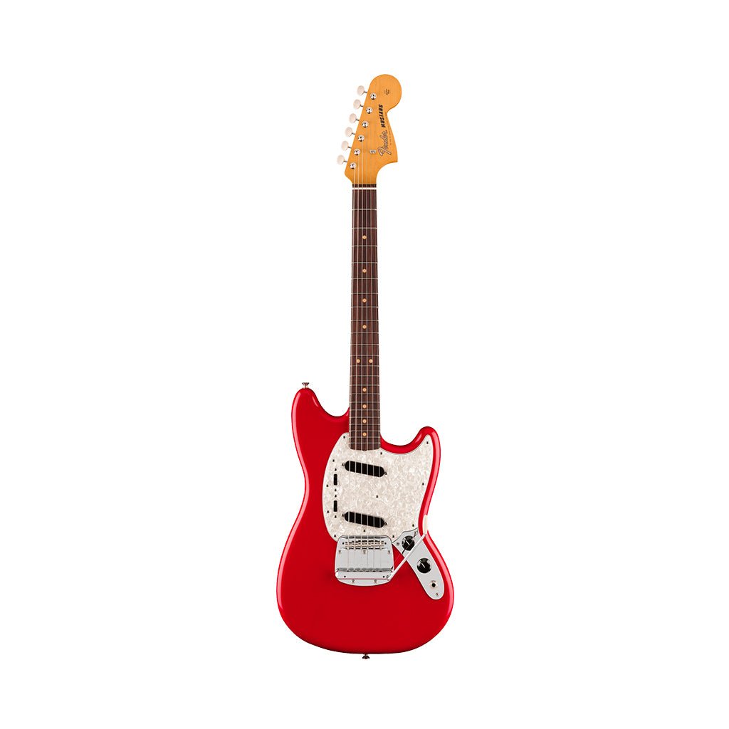 Fender Vintera III Mid 60s Mustang Rosewood Electric Guitar - Dakota Red Electric Guitars Sky Music