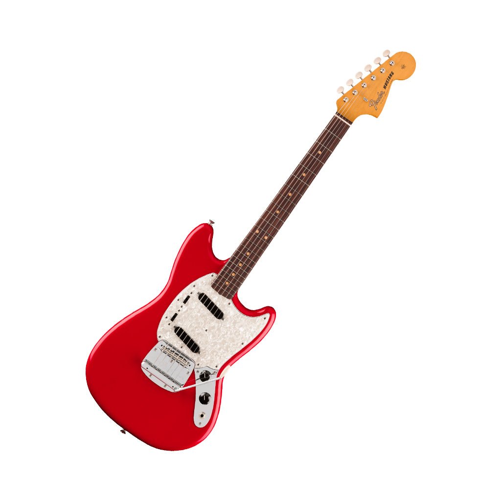 Fender Vintera III Mid 60s Mustang Rosewood Electric Guitar - Dakota Red Electric Guitars Sky Music