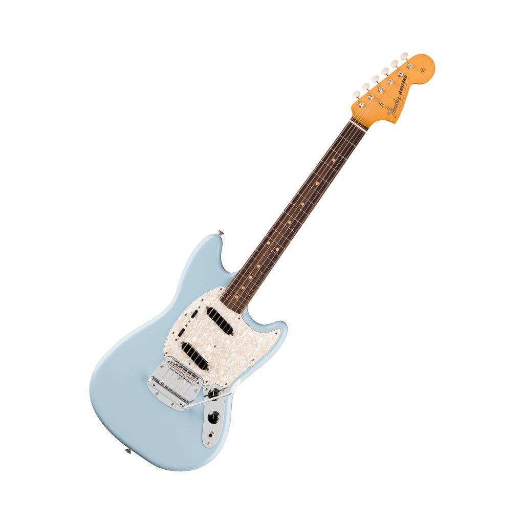 Fender Vintera III Mid 60s Mustang Rosewood Electric Guitar - Sonic Blue Electric Guitars Sky Music