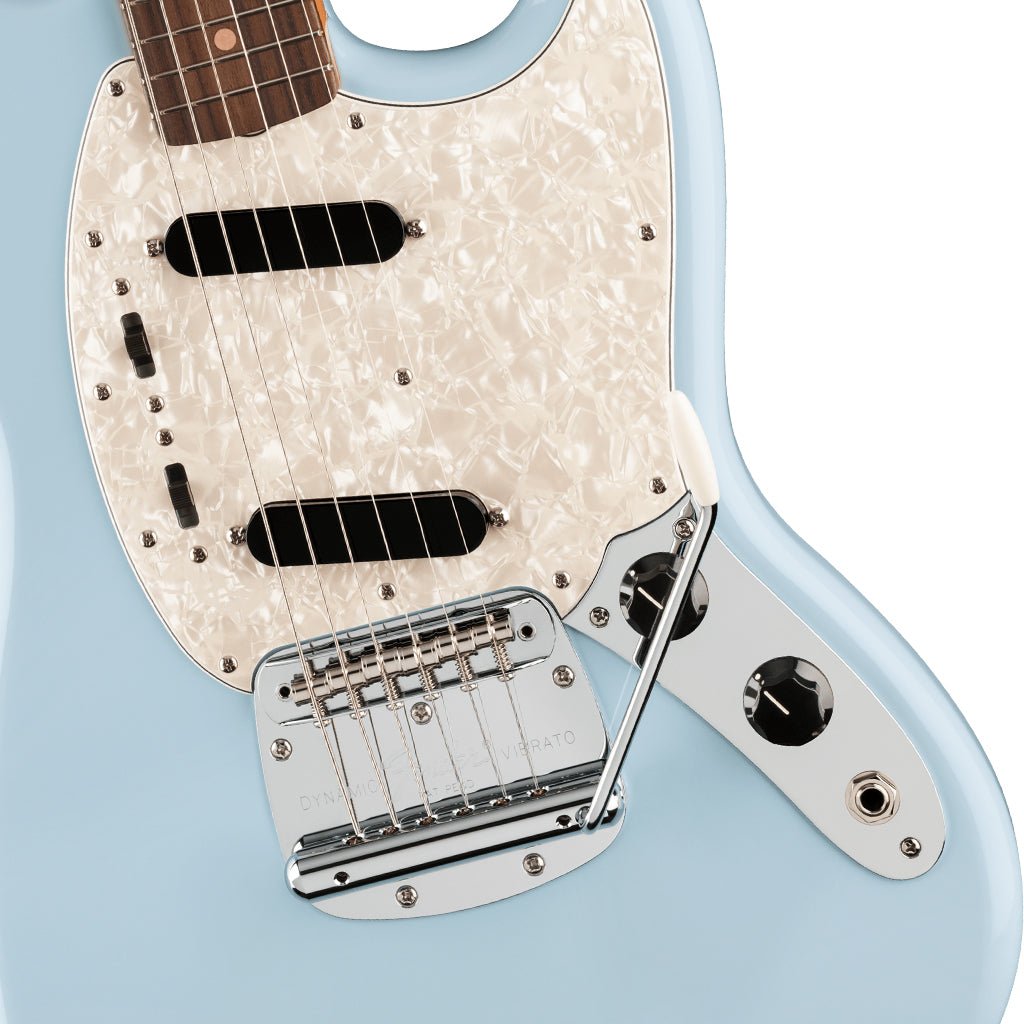Fender Vintera III Mid 60s Mustang Rosewood Electric Guitar - Sonic Blue Electric Guitars Sky Music