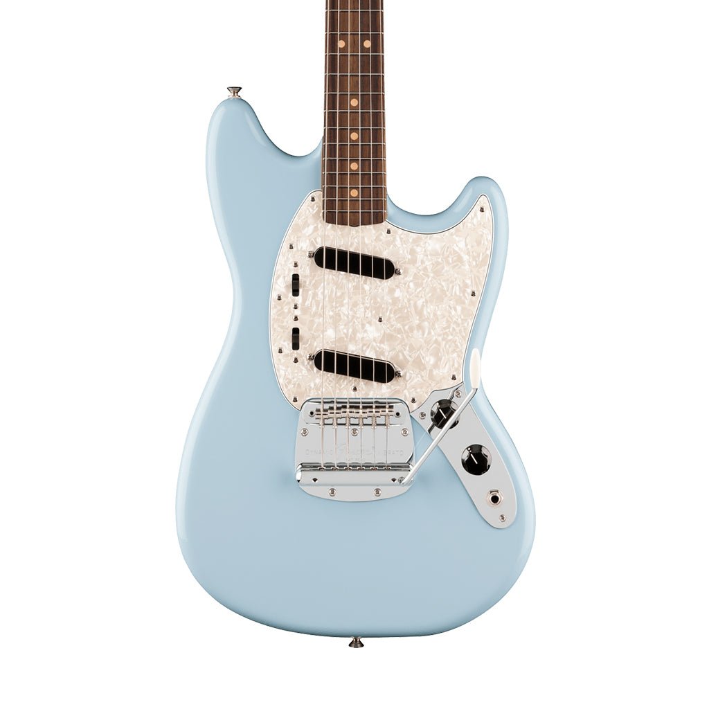 Fender Vintera III Mid 60s Mustang Rosewood Electric Guitar - Sonic Blue Electric Guitars Sky Music