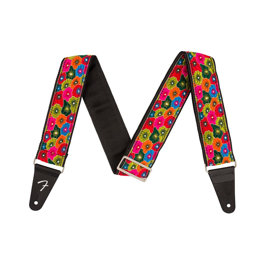Fender Wild Bloom 2" Guitar Strap - Green Guitar Straps Sky Music