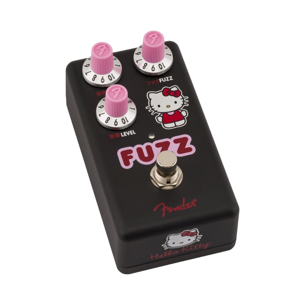 Fender x Hello Kitty Black Fuzz Guitar Pedal Effects Pedals Sky Music