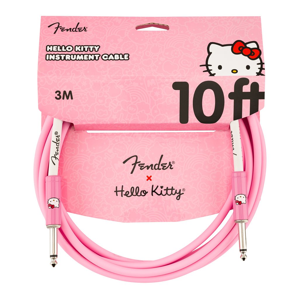 Fender X Hello Kitty Instrument Cable 10" Instrument Cables Sky Music