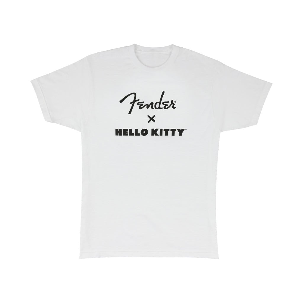 Fender x Hello Kitty Logo Tee - S, White Merchandise &amp; Apparel Sky Music