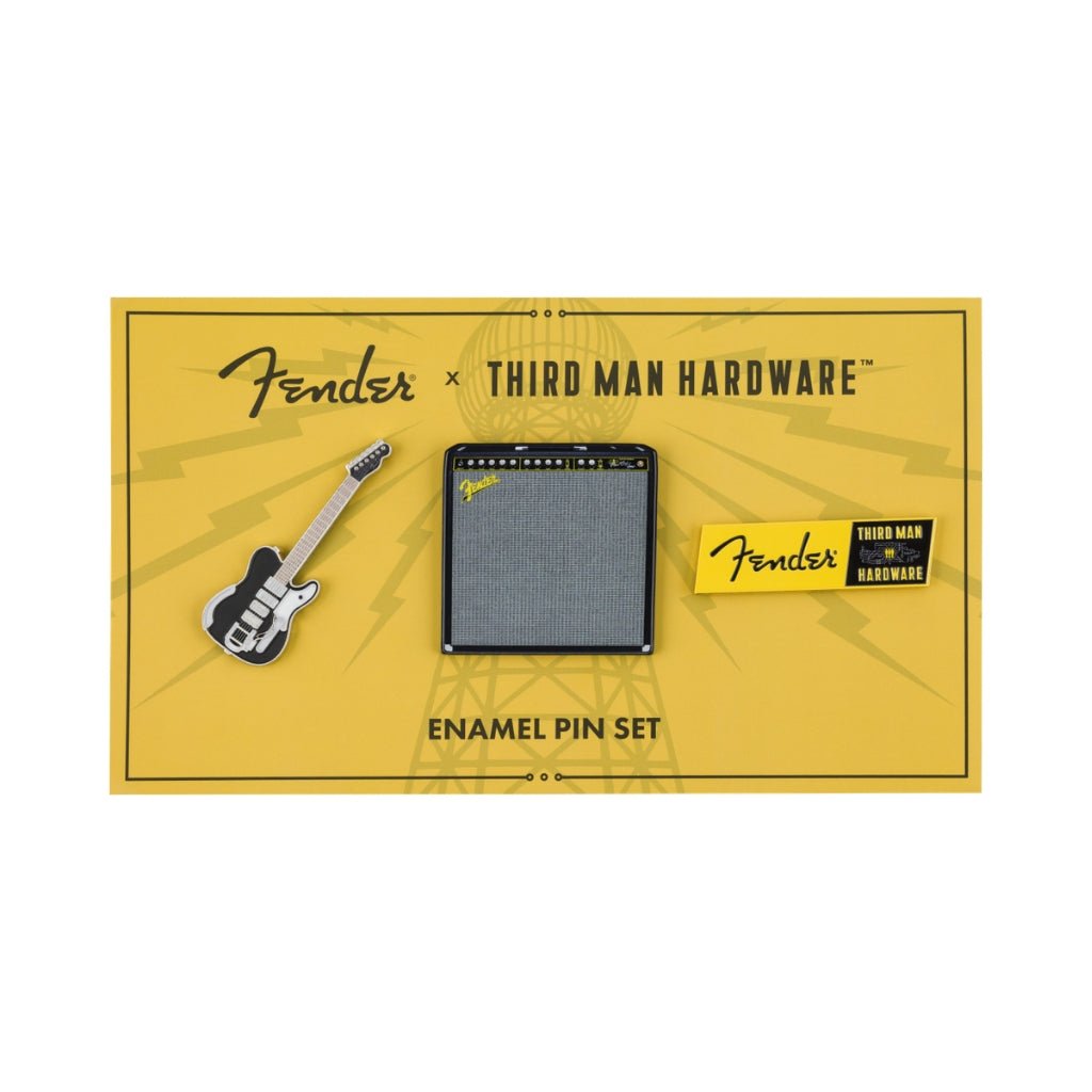 Fender x Third Man Hardware Lapel Pin Set Merchandise &amp; Apparel Sky Music