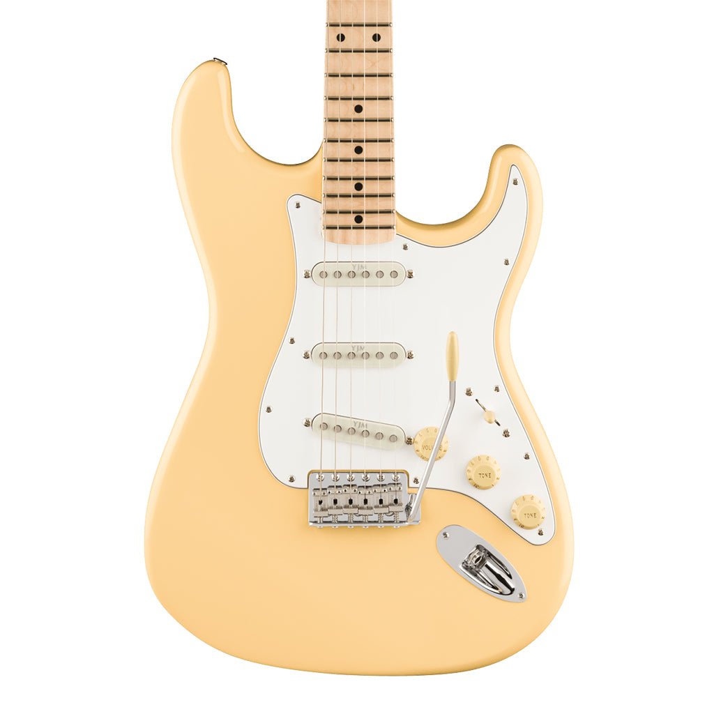 Fender Yngwie Malmsteen Stratocaster Vintage White Maple Fretboard Electric Guitars Sky Music