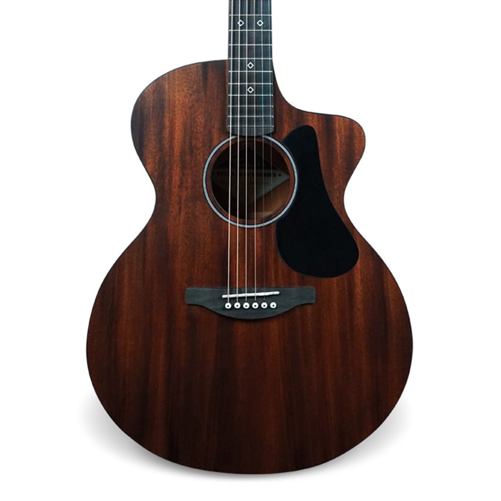 Fenech Delta Blues Grand Auditorium All Mahogany – Stained Acoustic Guitars Sky Music