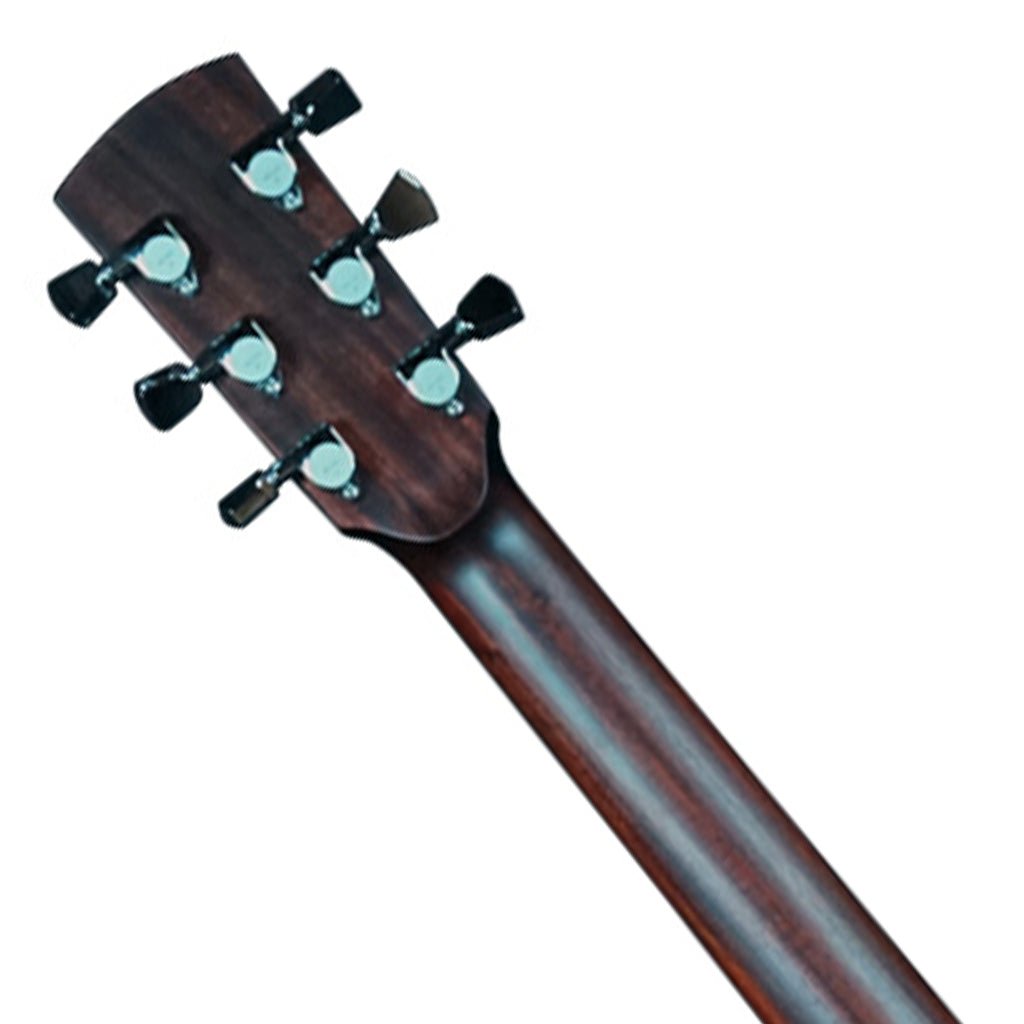 Fenech Delta Blues Grand Auditorium All Mahogany – Stained Acoustic Guitars Sky Music