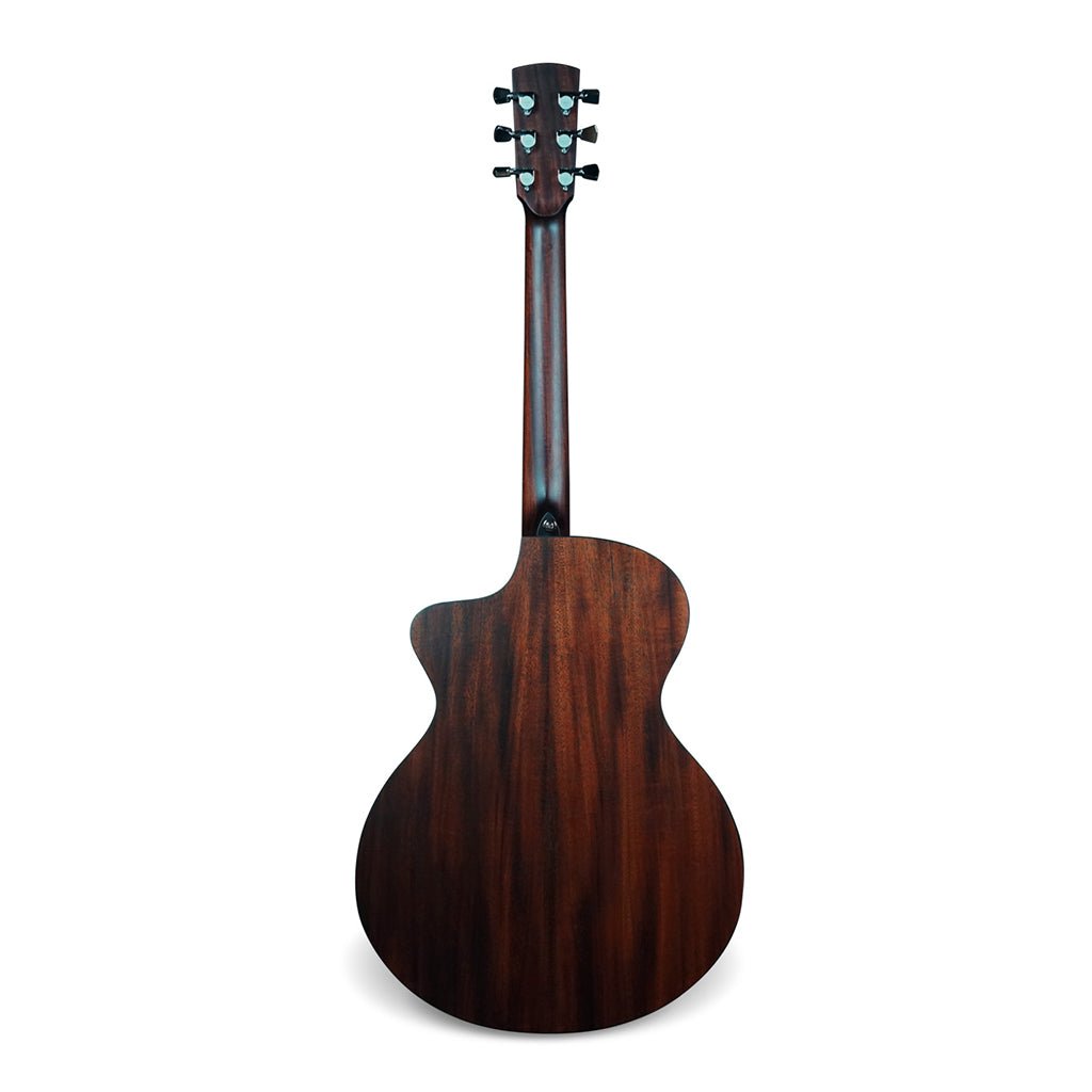 Fenech Delta Blues Grand Auditorium All Mahogany – Stained Acoustic Guitars Sky Music