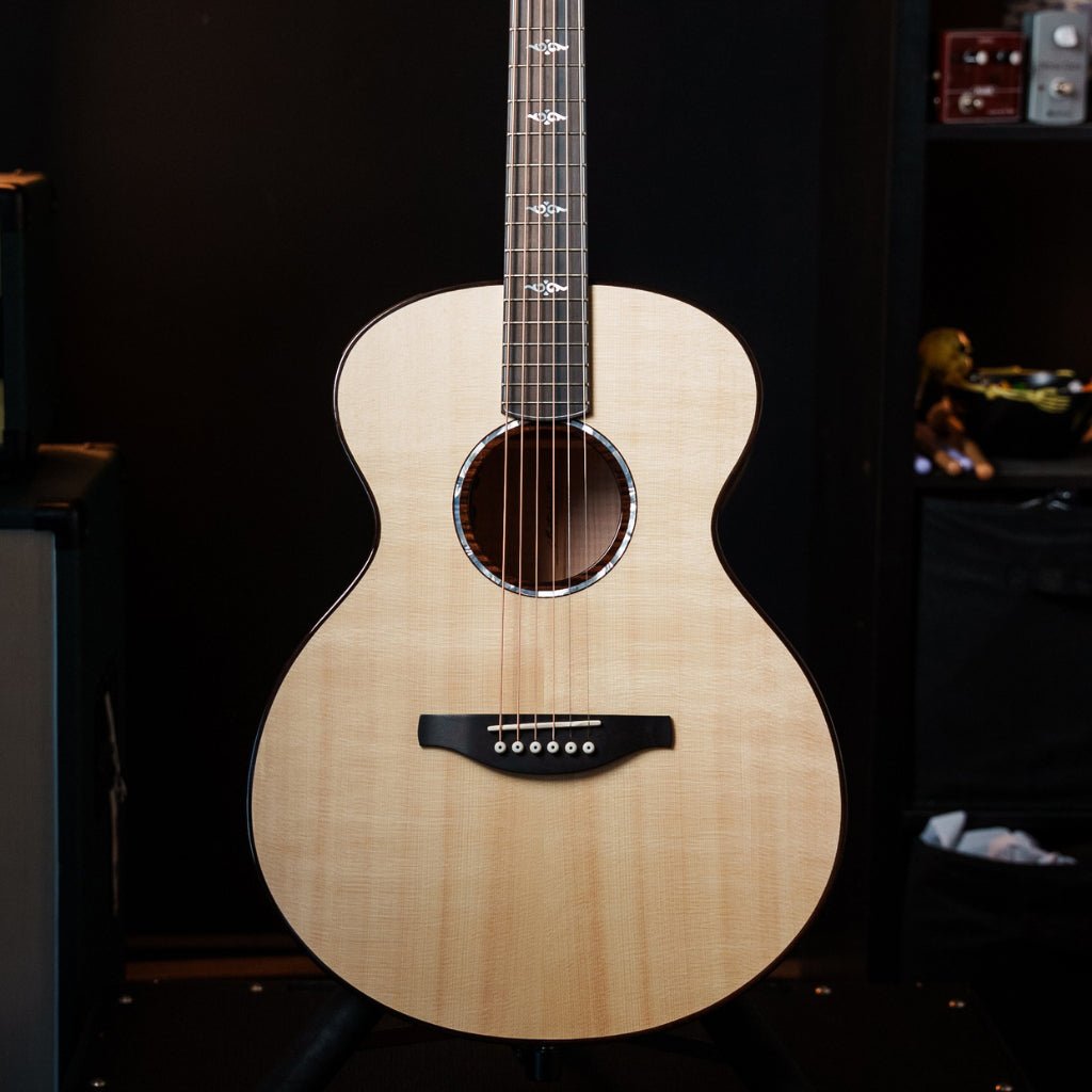 Fenech Masterbuilt Auditorium Flamed Big Leaf Maple Acoustic-Electric Guitar Acoustic Guitars Sky Music