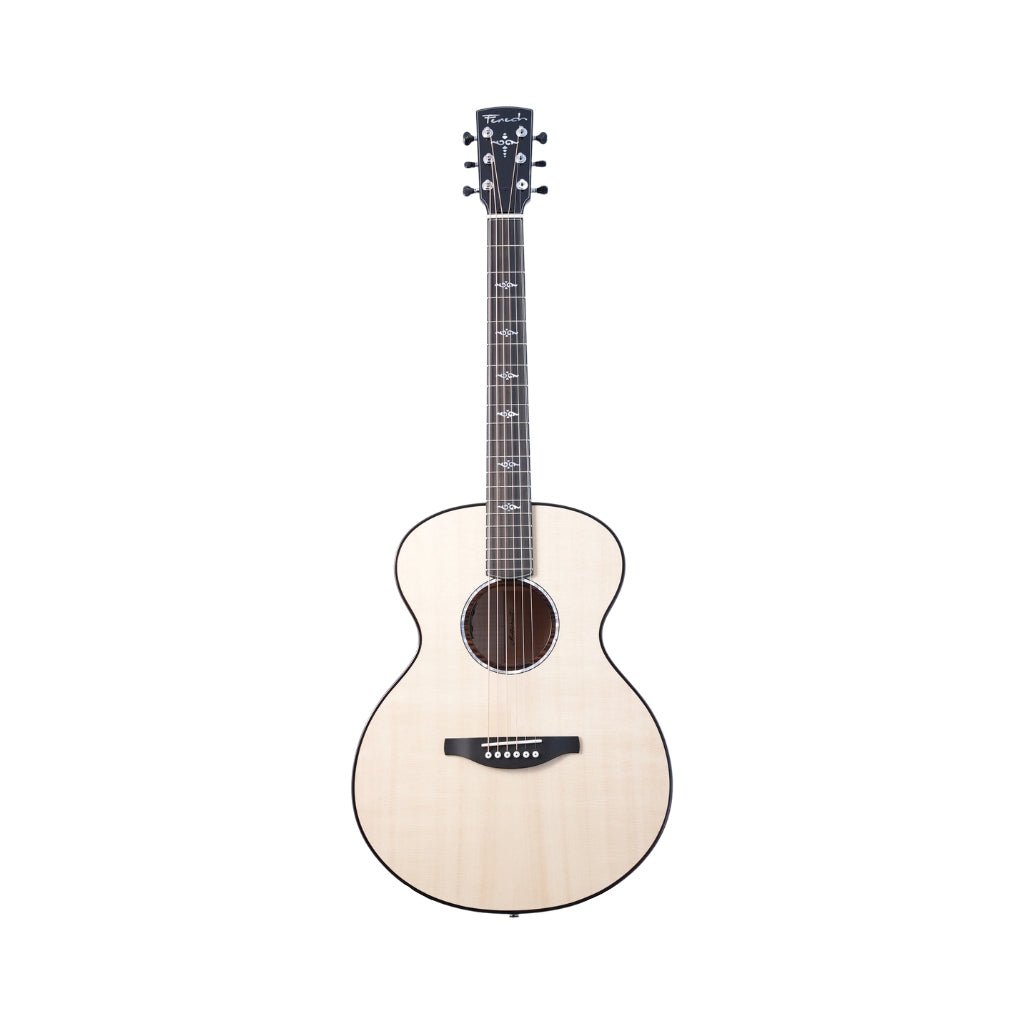 Fenech Masterbuilt Auditorium Flamed Big Leaf Maple Acoustic-Electric Guitar Acoustic Guitars Sky Music