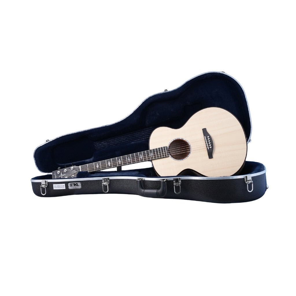 Fenech Masterbuilt Auditorium Flamed Big Leaf Maple Acoustic-Electric Guitar Acoustic Guitars Sky Music