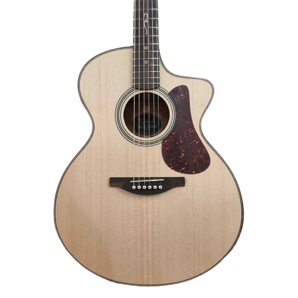 Fenech True Tone Grand Auditorium Cutaway Acoustic-Electric Guitar Acoustic Guitars Sky Music
