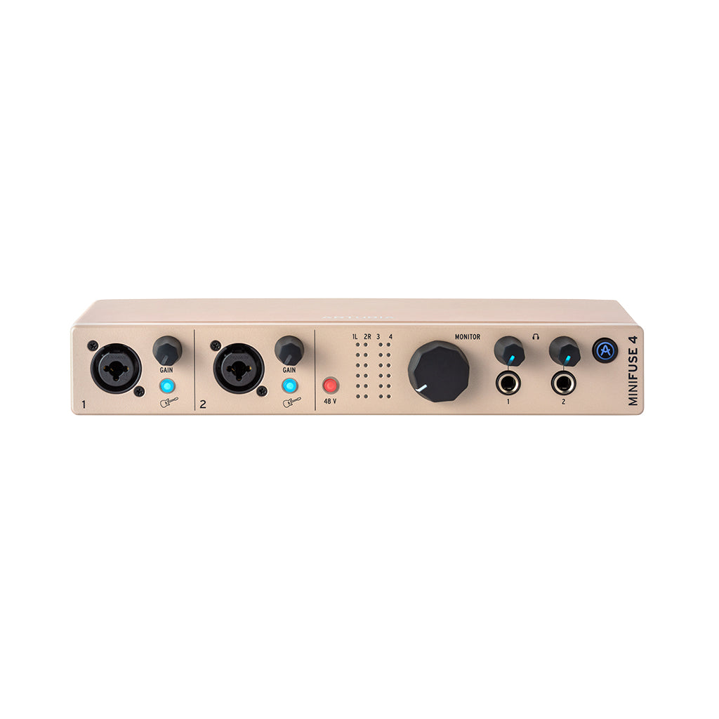 Arturia - MiniFuse 4 USB-C Audio Interface - Champagne