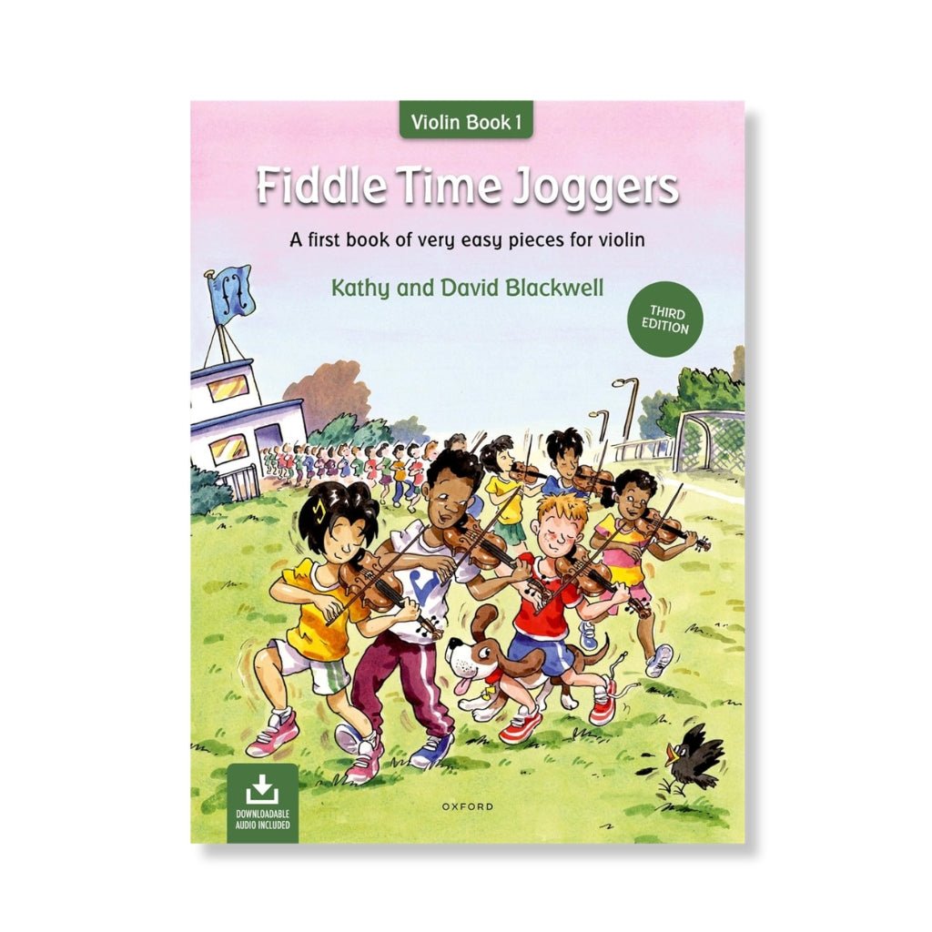 Fiddle Time Joggers Violin Book/OLA - 3rd Edition Books Sky Music