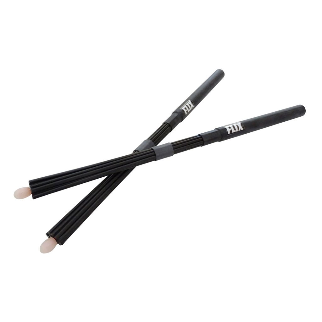 Flix Rock Fiber Tip Stick - Black Mallets, Brushes &amp; Rods Sky Music