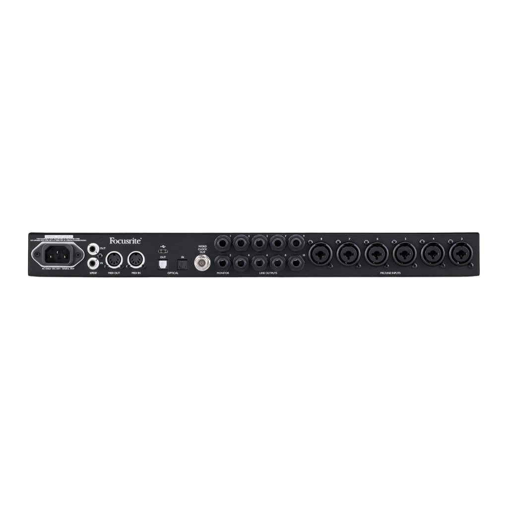 Focusrite Clarett+ 8Pre 18 In & 20 Out Audio Interface Audio Interfaces Sky Music