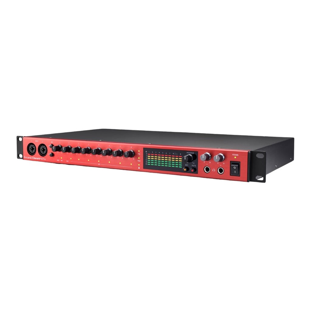 Focusrite Clarett+ 8Pre 18 In & 20 Out Audio Interface Audio Interfaces Sky Music