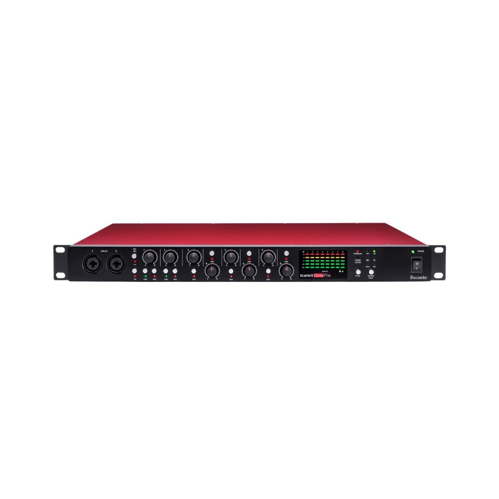 Focusrite Scarlett OctoPre 8-Channel Microphone Preamp Audio Interfaces Sky Music