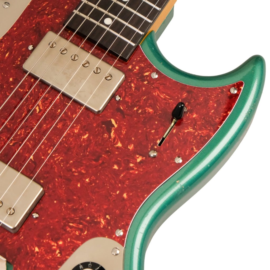 Frank Brothers Sonar Heavy Relic Electric Guitar - Sherwood Green Electric Guitars Sky Music