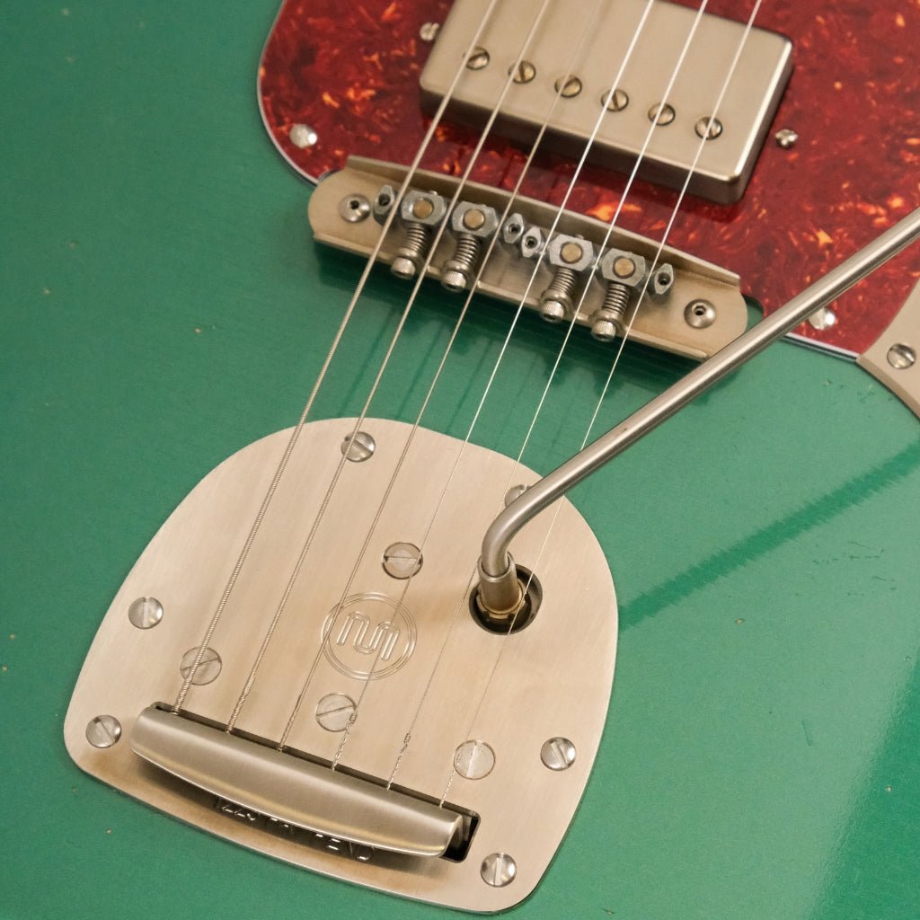 Frank Brothers Sonar Heavy Relic Electric Guitar - Sherwood Green Electric Guitars Sky Music