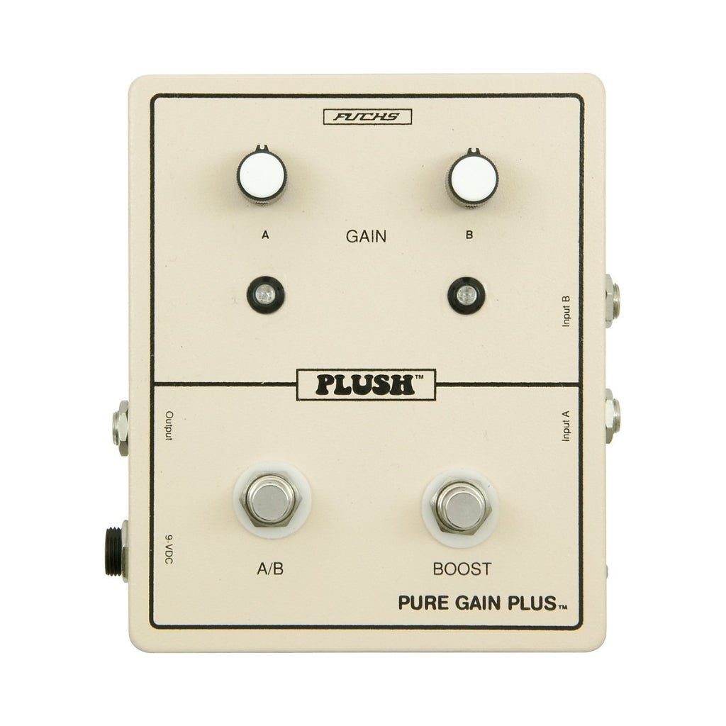 Fuchs Plush Pure Gain Plus (A/B) Guitar Effects Pedal Effects Pedals Sky Music