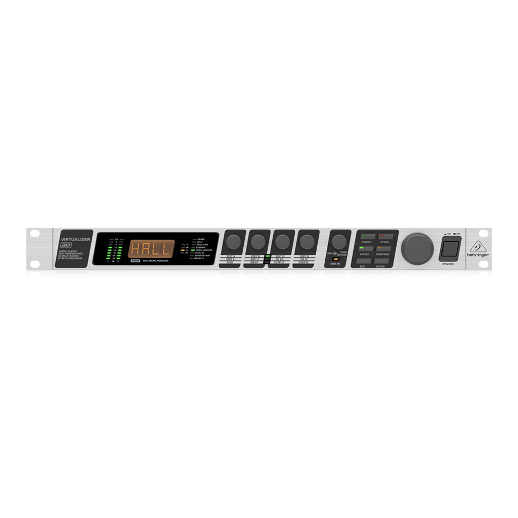 配信機器・PA機器・レコーディング機器 BEHRINGER VIRTUALIZER FX2000 FX2000 VIRTUALIZER 3D - 製品一覧 - ベリンガー公式ホームページ