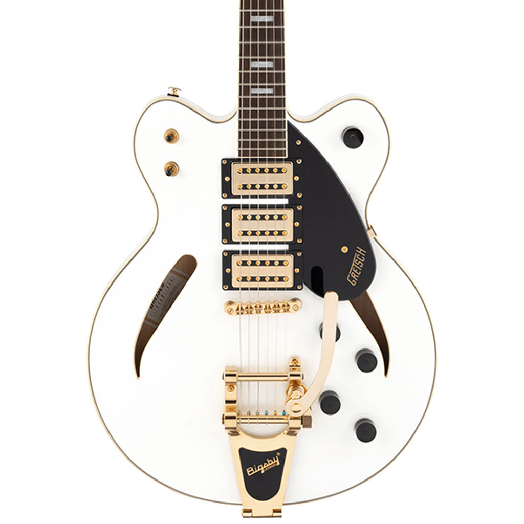 Gretsch G2627TG Streamliner Center Block with Bigsby and Gold Hardware Laurel Fingerboard WhiteGretsch G2627TG Streamliner Center Block with Bigsby and Gold Hardware Laurel Fingerboard White