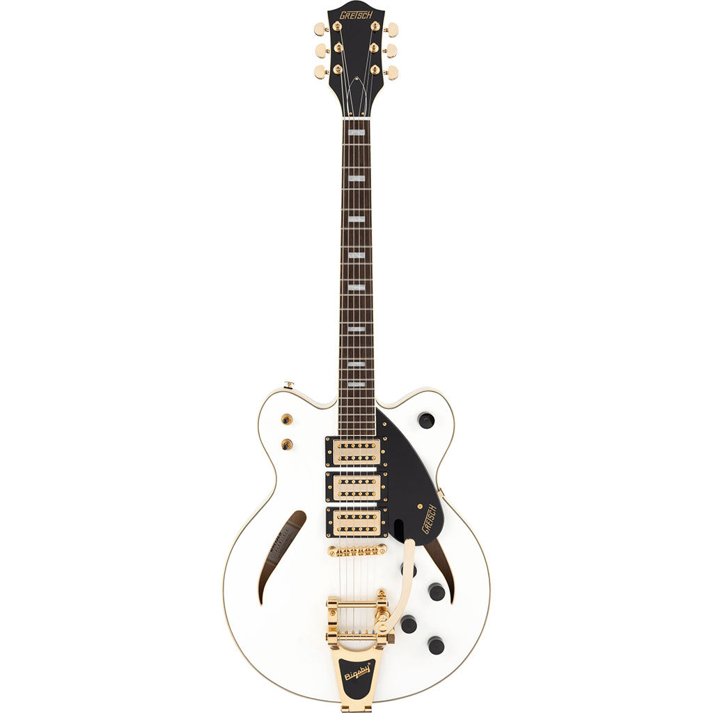 Gretsch G2627TG Streamliner Center Block with Bigsby and Gold Hardware Laurel Fingerboard White