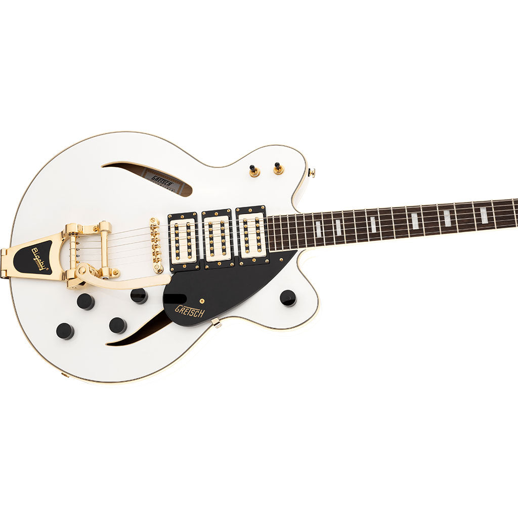 Gretsch G2627TG Streamliner Center Block with Bigsby and Gold Hardware Laurel Fingerboard White