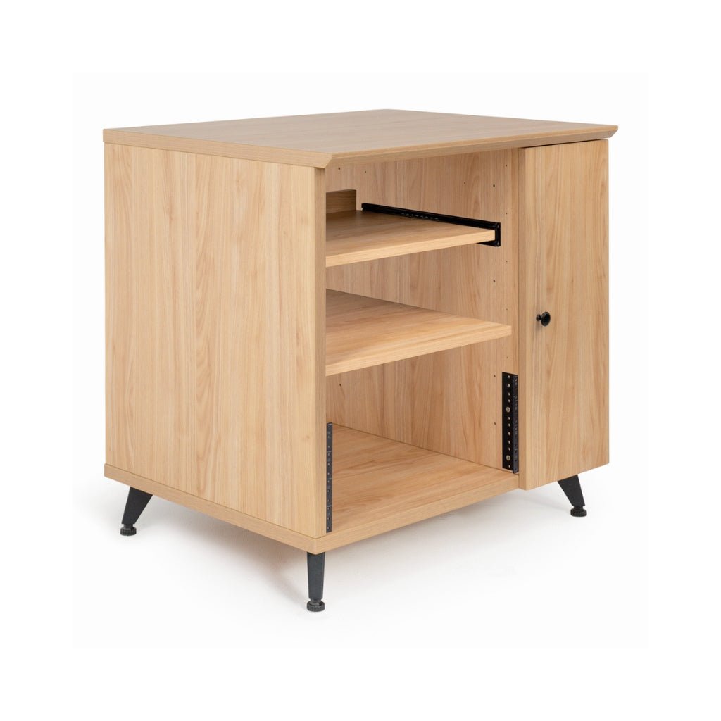 Gator Frameworks GFW-ELITESIDECAR-MPL Elite Studio Sidecar Rack W/shelf Maple ACCESSORIES Sky Music