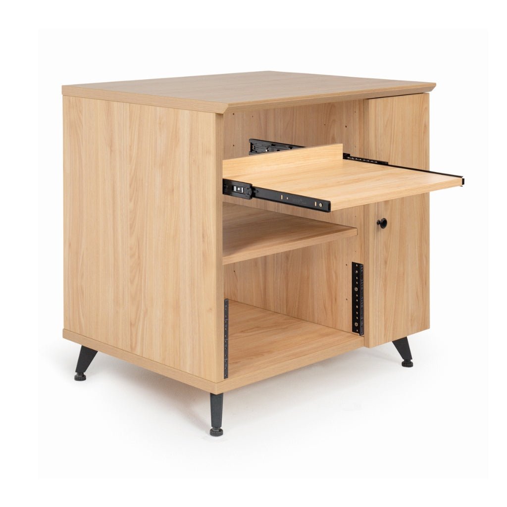 Gator Frameworks GFW-ELITESIDECAR-MPL Elite Studio Sidecar Rack W/shelf Maple ACCESSORIES Sky Music