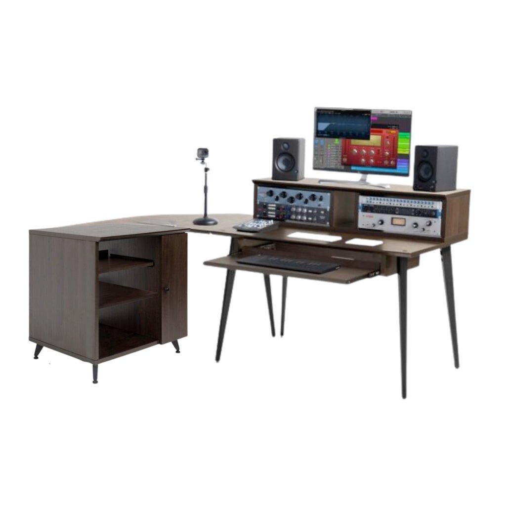 Gator GFW-ELITEDESK-BRN-SET Elite Furniture Set - Brown Other Sky Music