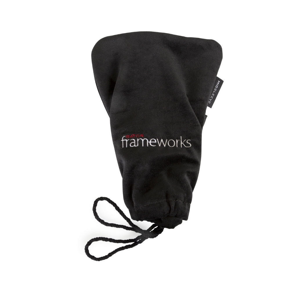 Gator GFW-MICPOUCH Soft Bag for Studio Mics Microphone Stands & Accessories Sky Music