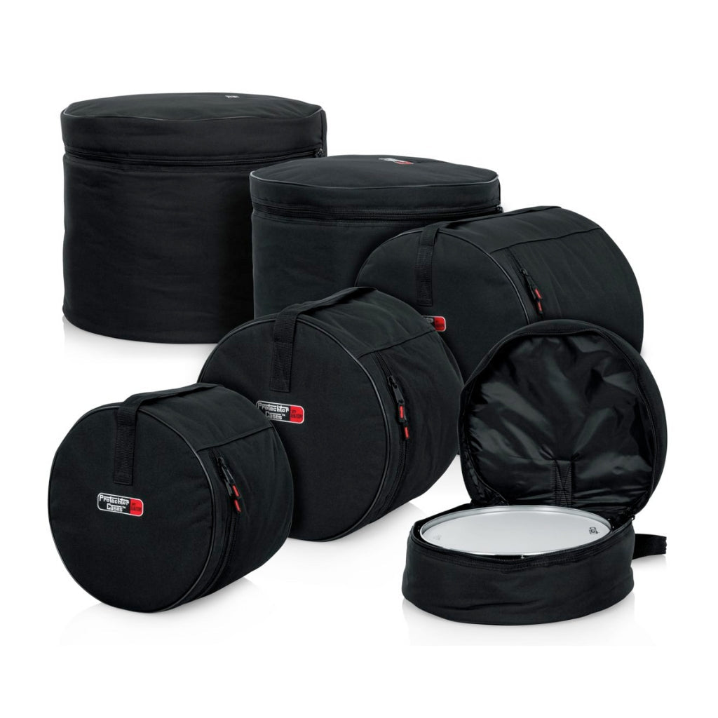 Gator GP-STANDARD-100 5-Piece Standard Set Bags Drum Bags &amp; Cases Sky Music