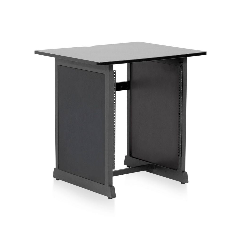Gator - GFW-DESK-SET Desk Set w/ Main Desk, Corner, Rack – BLK