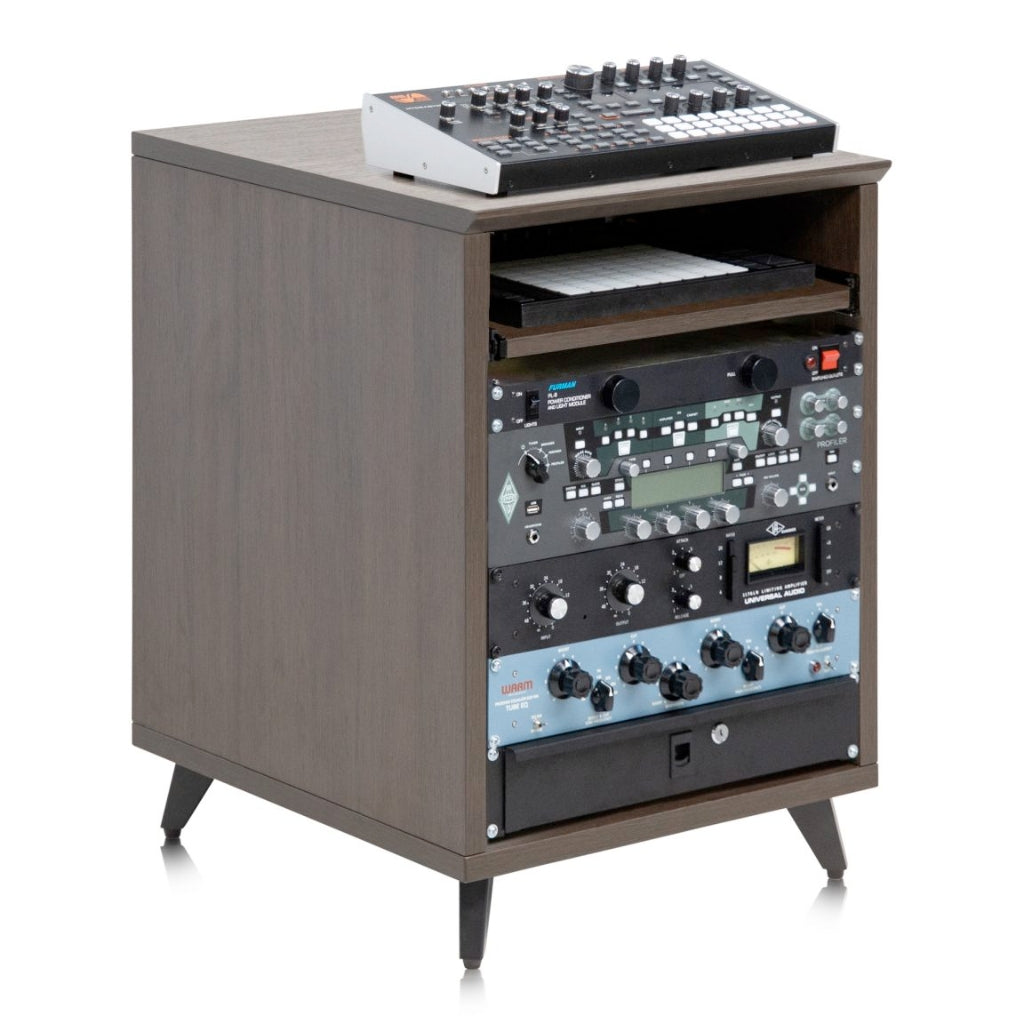 Gator - GFW-ELITEDESKRK-BRN - Studio 10u Rack Brown