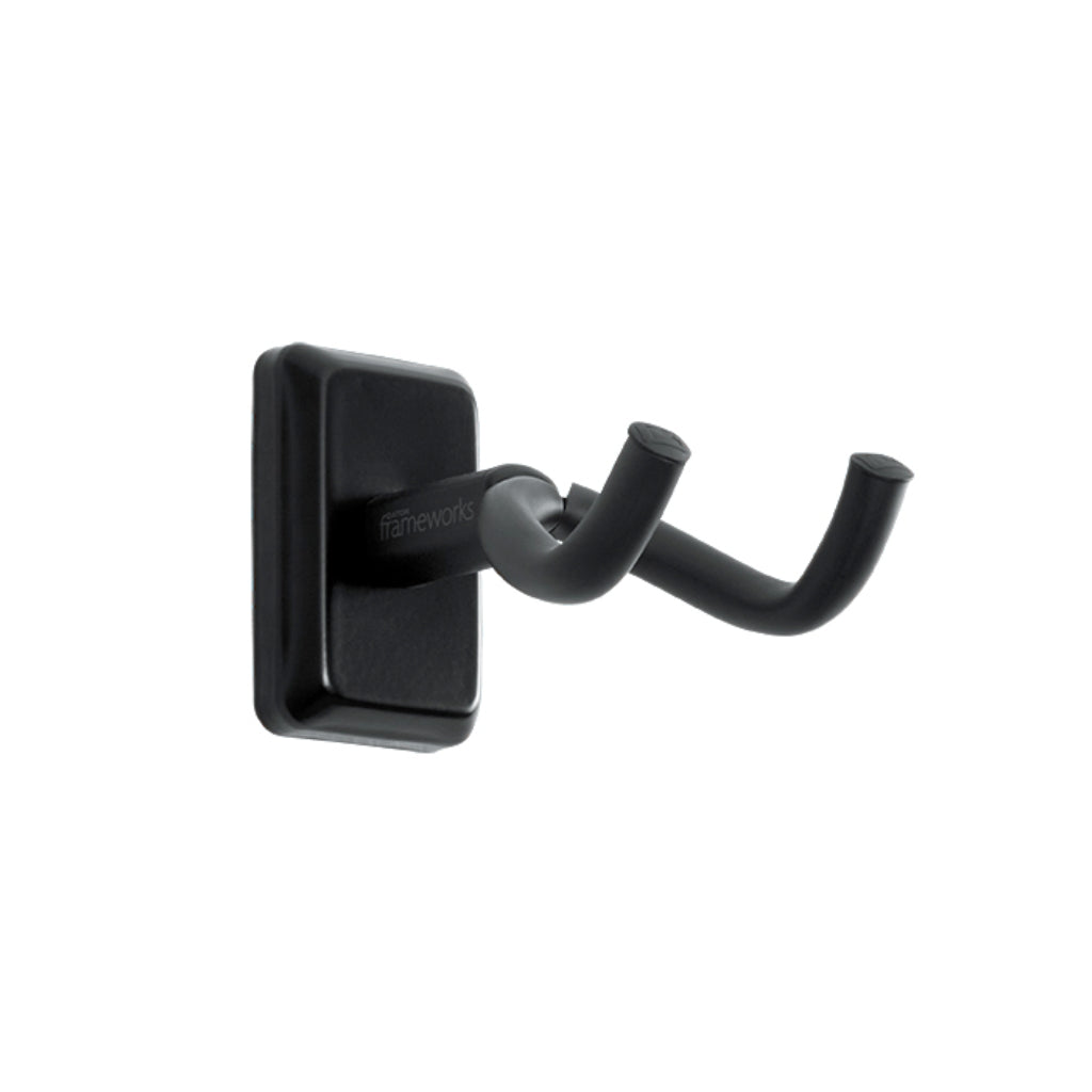 Gator - GFW-GTR-HNGRBLK Wall Mount Guitar Hanger - Black