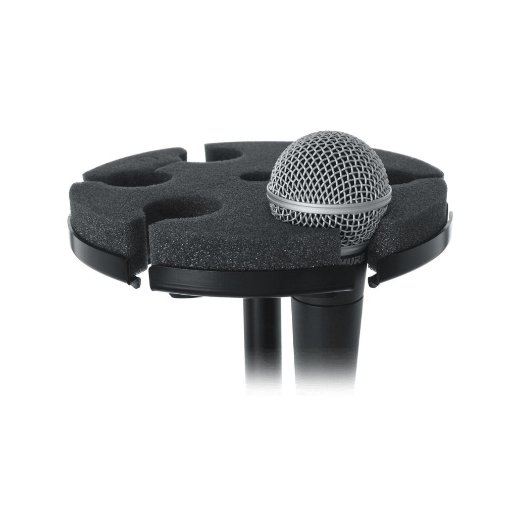 Gator GFW-MIC-6TRAY Multi Microphone Tray Designed To Hold 6 Mics