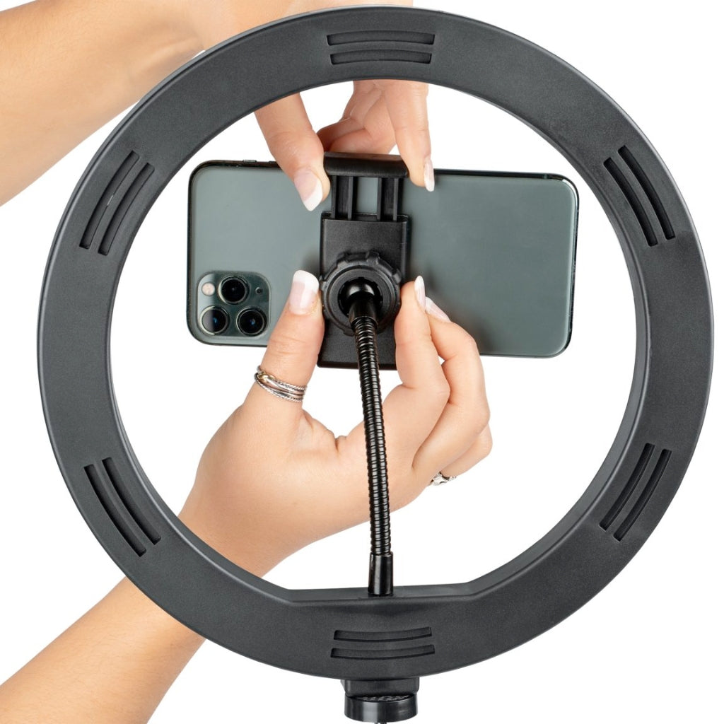 GATOR Ring Light Phone Holder Round Stand
