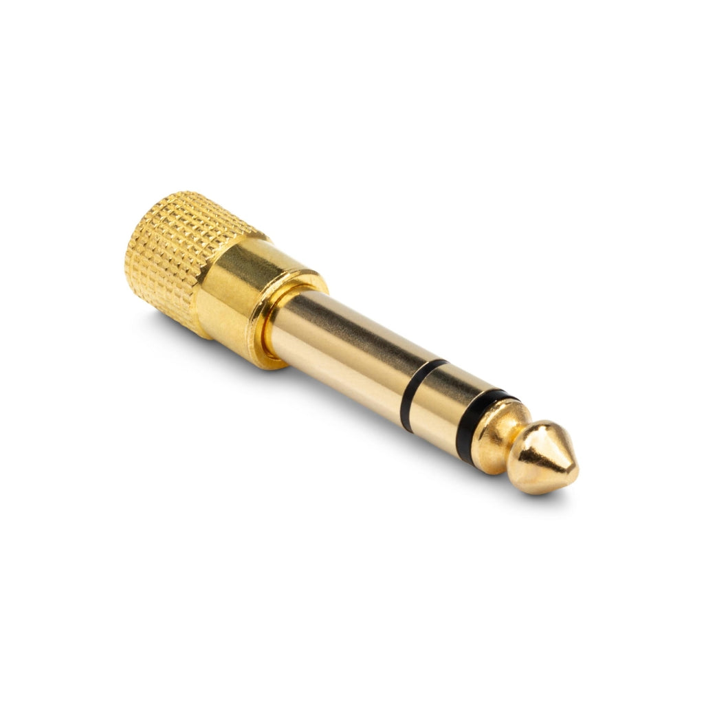 Hosa -  3.5 mm TRS to 1/4 in TRS - Headphone Adaptor