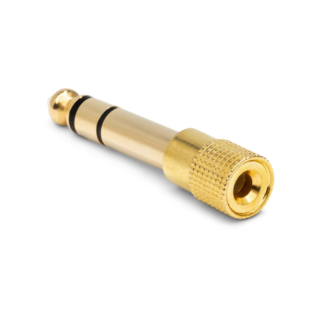 Hosa -  3.5 mm TRS to 1/4 in TRS - Headphone Adaptor
