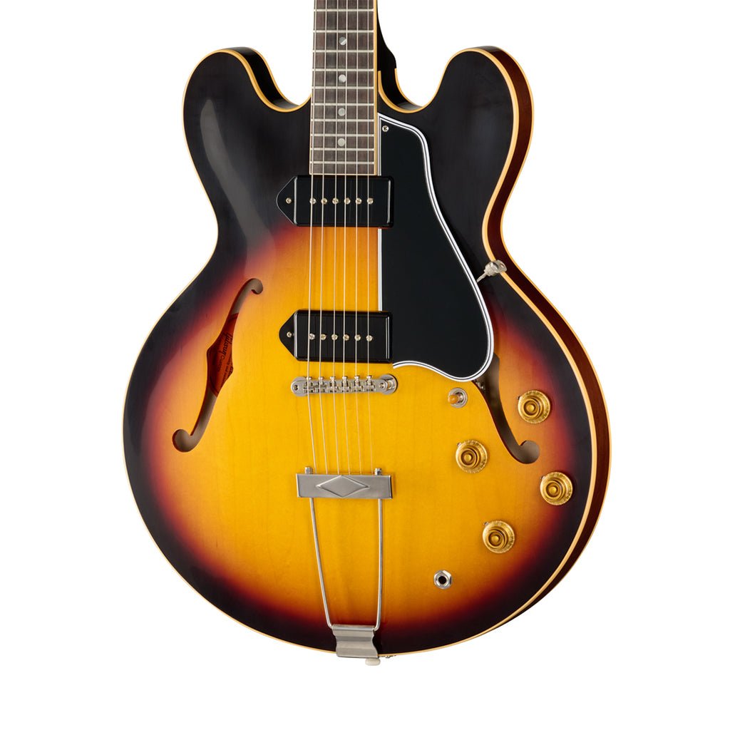 Gibson 1959 ES-330 Reissue Hollow Thinline Body Electric Guitar - Vintage Burst Electric Guitars Sky Music