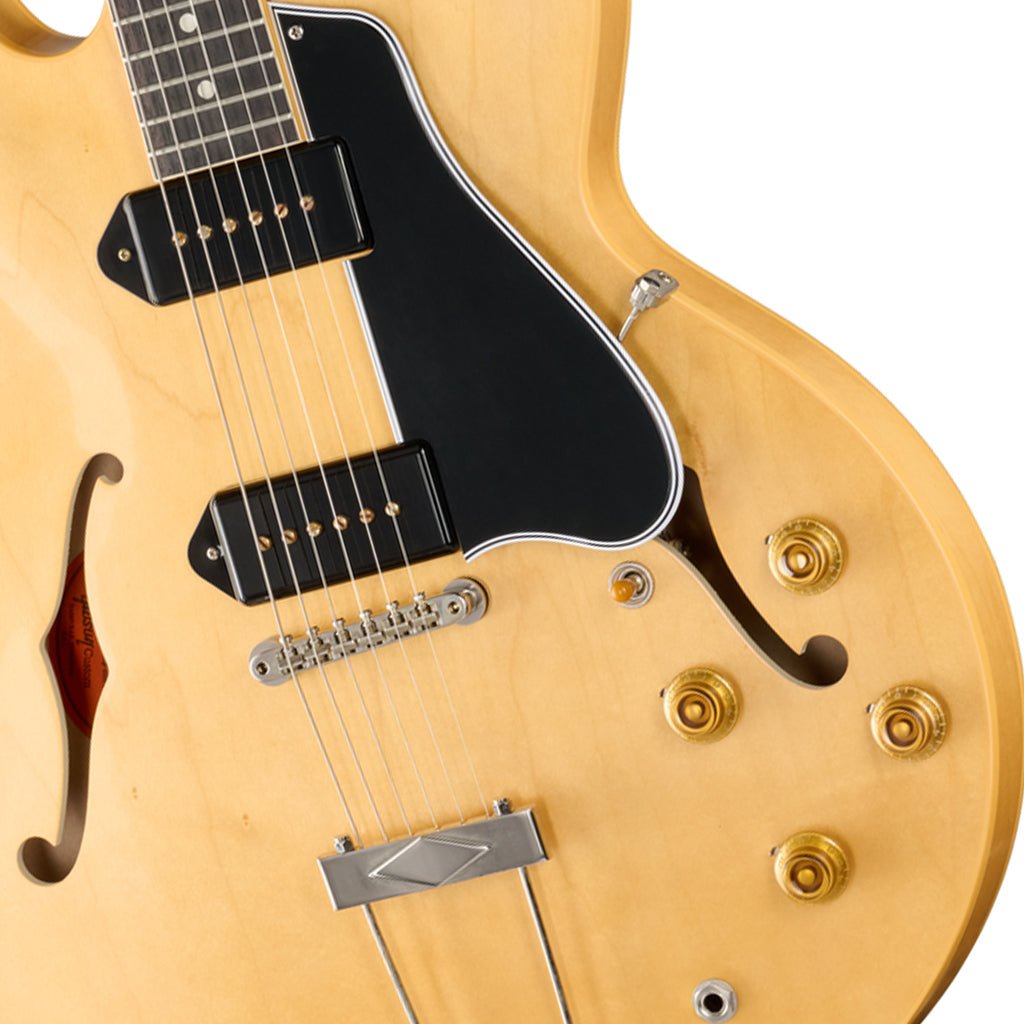 Gibson 1959 ES-330 Reissue Hollow Thinline Body Electric Guitar - Vintage Natural Electric Guitars Sky Music