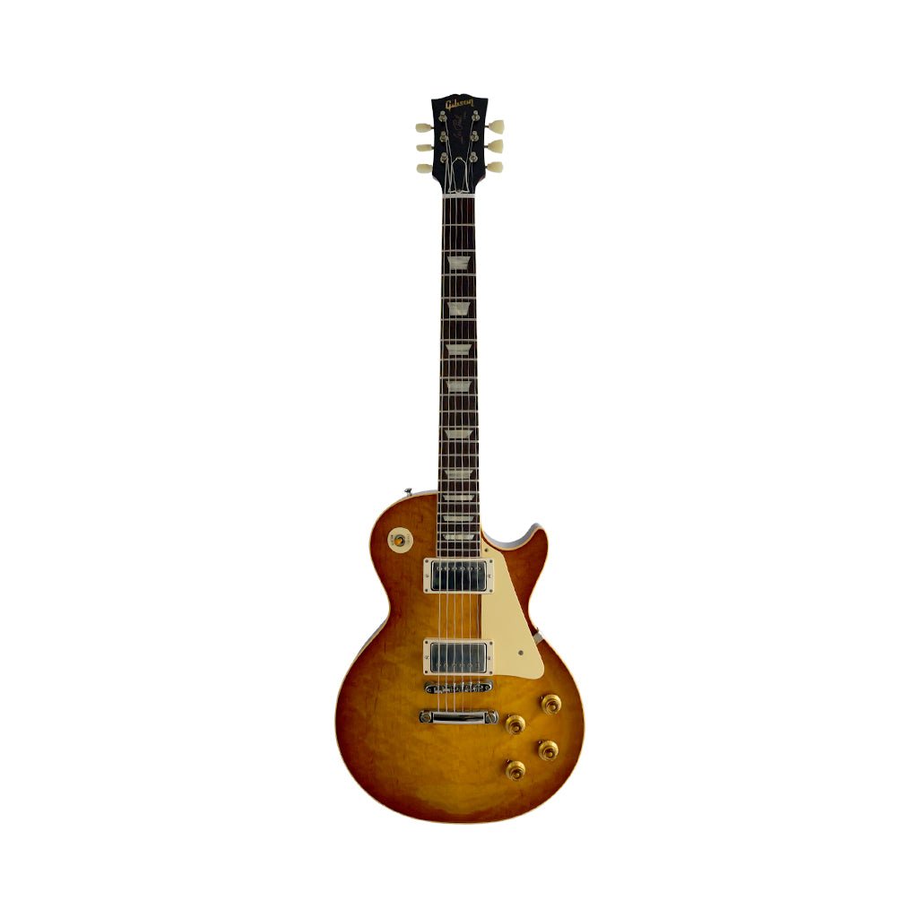 Gibson 1959 Les Paul Standard VOS Electric Guitar - Golden Poppy Burst Electric Guitars Sky Music