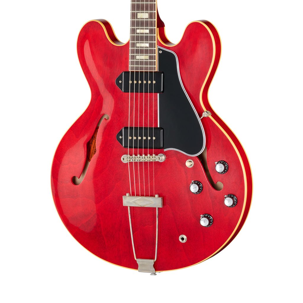 Gibson 1962 ES-330 Reissue Hollow Thinline Body Electric Guitar - 60s Cherry Electric Guitars Sky Music